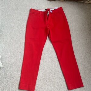 Banana Republic Vibrant Red Chinos